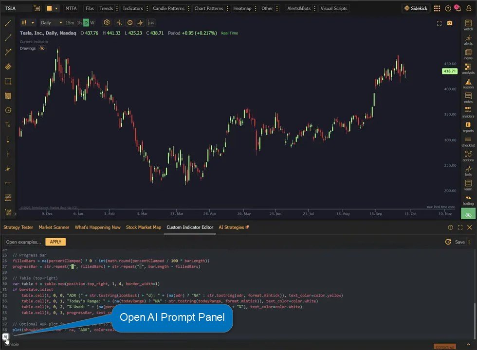 step 4 Open AI prompt panel